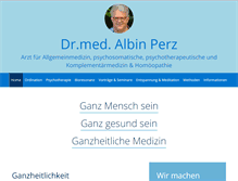 Tablet Screenshot of perz.at